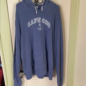 Cape Cod Blue Crewneck Hoodie - Men's Casual Pullover
